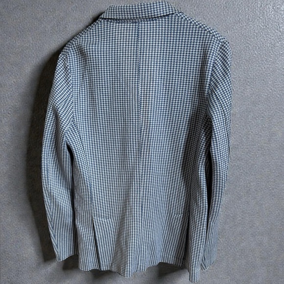 Harris Wharf London Hoodstooth Blazer for Men - Made in ITALY - Picture 2 of 7